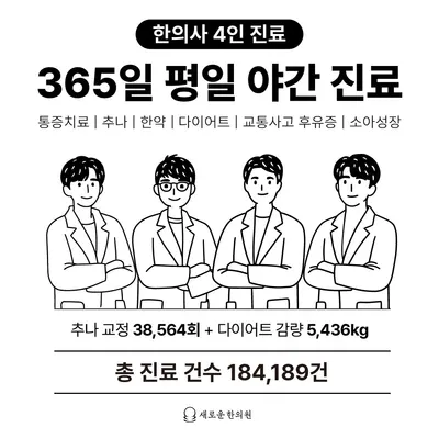 새로운한의원 사진 1 (업체가 네이버 플레이스에 올린 사진)