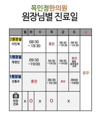목민정한의원 사진 2 (업체가 네이버 플레이스에 올린 사진)